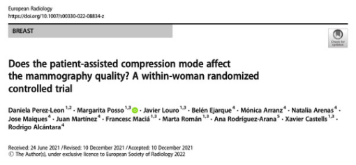 European?Radiology：你是否還在為乳腺鉬靶所帶來(lái)的不適而煩惱？