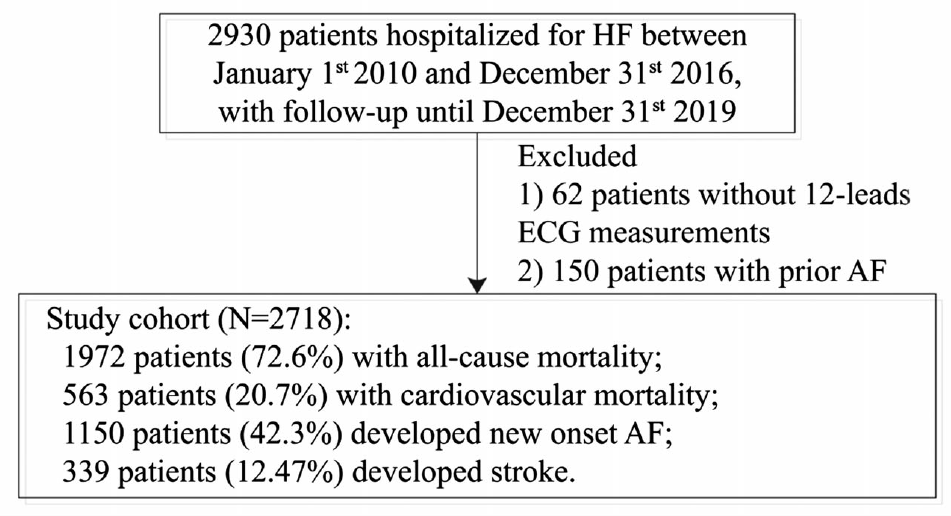 我國最新研究：P波持續時間可預測心衰患者的死亡率和房顫發病率